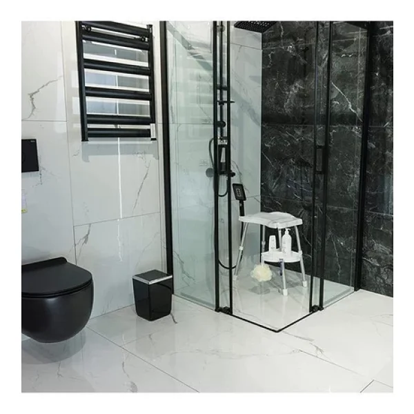Primanova M-Kv35-01 Beyaz Banyo Taburesi - Görsel 2