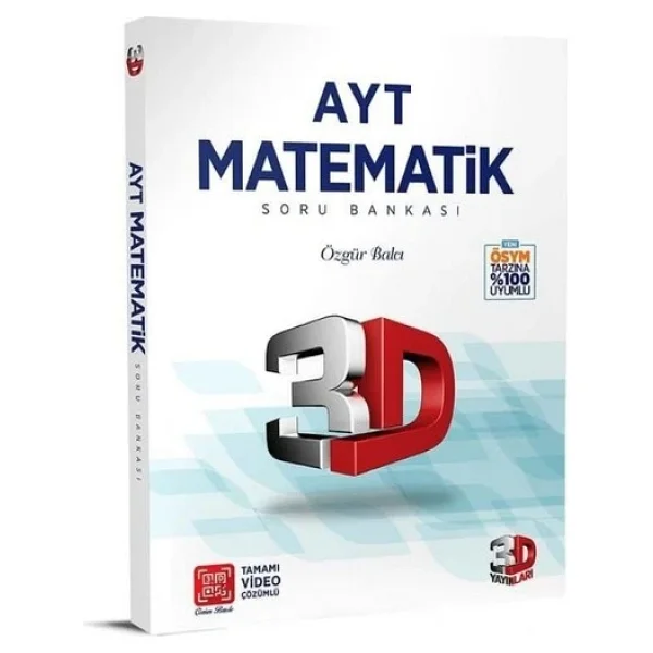 3d Yayınları Ayt Matematik Soru Bankası - Görsel 4