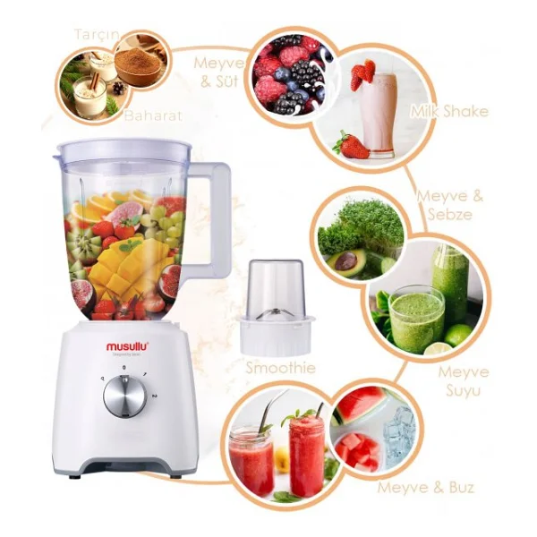 Musullu Msl 2035 Bl 500 W Blender - Görsel 6