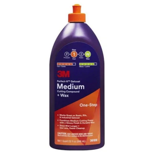 3m 36106 Wax Jelkot 946 Ml İnce Pasta - Görsel 3