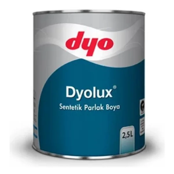 Dyo Dyolux Sentetik 2.5 Lt Yağlı Boya - Beyaz - Görsel 5