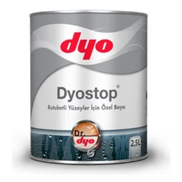 Dyo 772 Dyostop 2.5 Lt Rutubet Ve Nem Boyası - Görsel 4