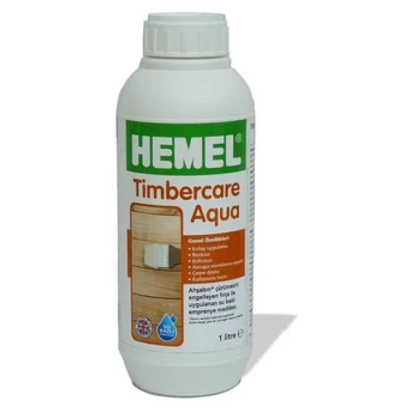 Hemel Timbercare Aqua 1 Lt Vernik - Görsel 7