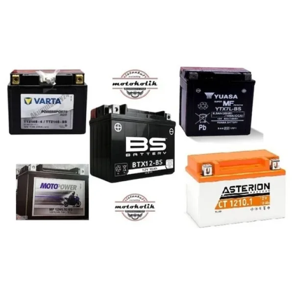 Bs Btx7l-Bs Mf 12 V 6.3 Ah 100 A En Motosiklet Aküsü - Görsel 5