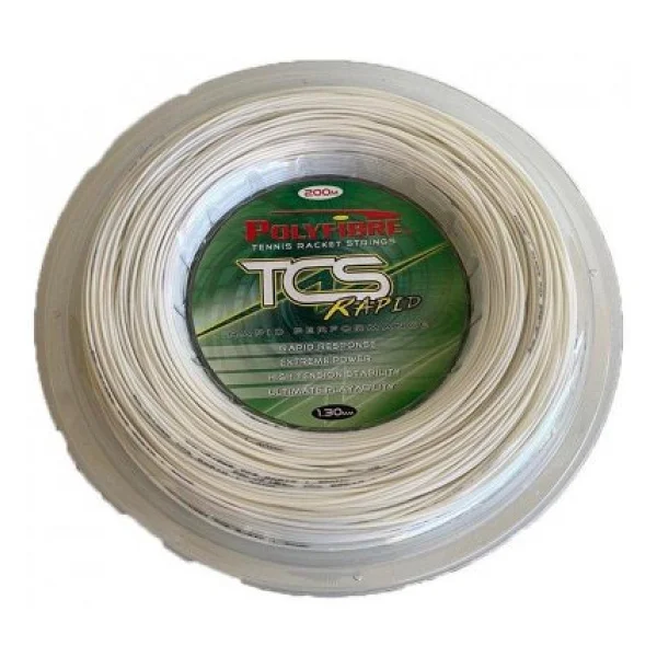Polyfibre Tcs Rapid Tenis Raketi Kordaj Teli 1.30mm 200m - Garantili - Orijinal Ambalajında - Görsel 3