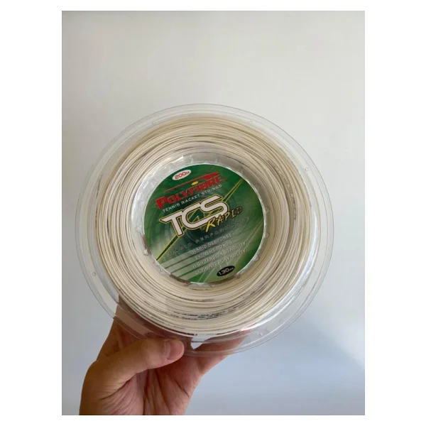 Polyfibre Tcs Rapid Tenis Raketi Kordaj Teli 1.30mm 200m - Garantili - Orijinal Ambalajında - Görsel 8