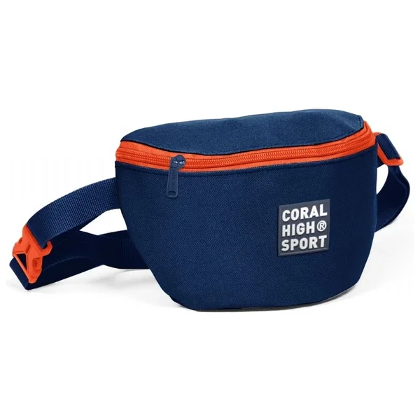 Coral High Sport Lacivert İki Bölmeli Bel Çantası - Görsel 6