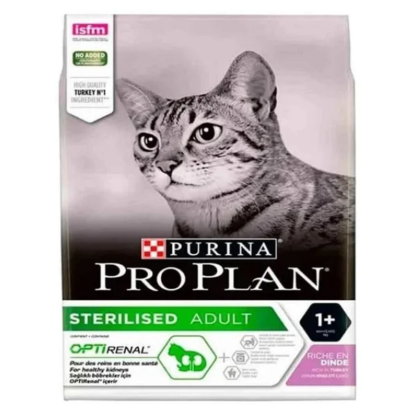 Pro Plan Sterilised Hindili Ve Tavuklu Kısırlaştırılmış 1 Kg Yetişkin Kedi Maması - Açık Paket - Görsel 7