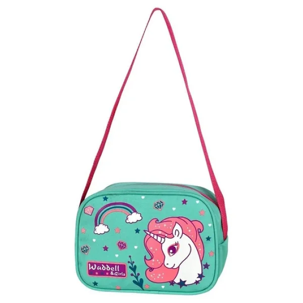 Waddell 3003 Little Horse Yeşil Beslenme + İlkokul Sırt Çantası - Görsel 7