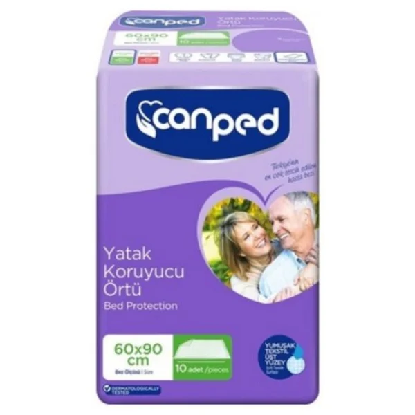Canped 80x180 Cm 10'lu 8 Adet Yatak Koruyucu Örtü - Görsel 4