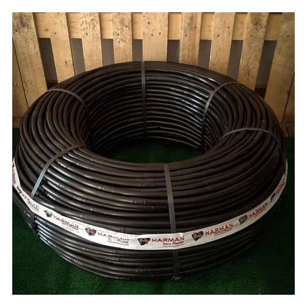 16x25 4 Lt Damlama Borusu 20cm Delikli 400 M 2 Litre Damlama Borusu Yuvarlak Damlama Hortumu - Görsel 4