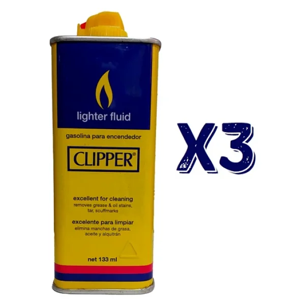 Clipper (Zippo) Çakmak Benzini 133 Ml X 3 Adet - Görsel 3