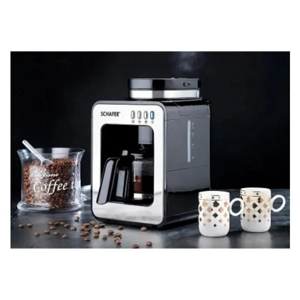 Schafer Barista Öğütücülü Filtre Kahve Makinesi - Görsel 4