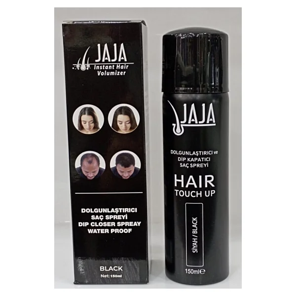 Jaja Saç Dolgunlaştırıcı Ve Dip Kapatıcı Saç Spreyi Siyah 150 Ml - Görsel 4