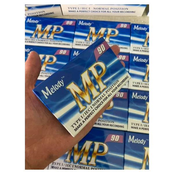 Melody Boş Kaset 90lık - Mp Ses Kayıt Kaseti - Teyp Kaseti - Görsel 8