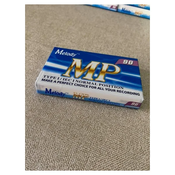 Melody Boş Kaset 90lık - Mp Ses Kayıt Kaseti - Teyp Kaseti - Görsel 10
