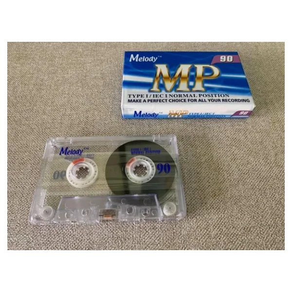 Melody Boş Kaset 90lık - Mp Ses Kayıt Kaseti - Teyp Kaseti - Görsel 3