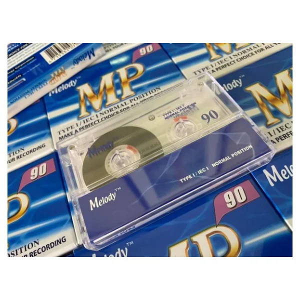 Melody Boş Kaset 90lık - Mp Ses Kayıt Kaseti - Teyp Kaseti - Görsel 5