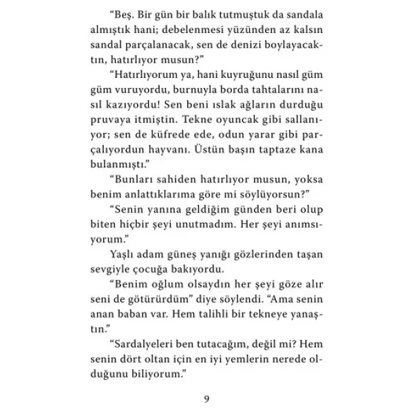 Yaşlı Adam Ve Deniz - Ernest Hemingway - Görsel 9