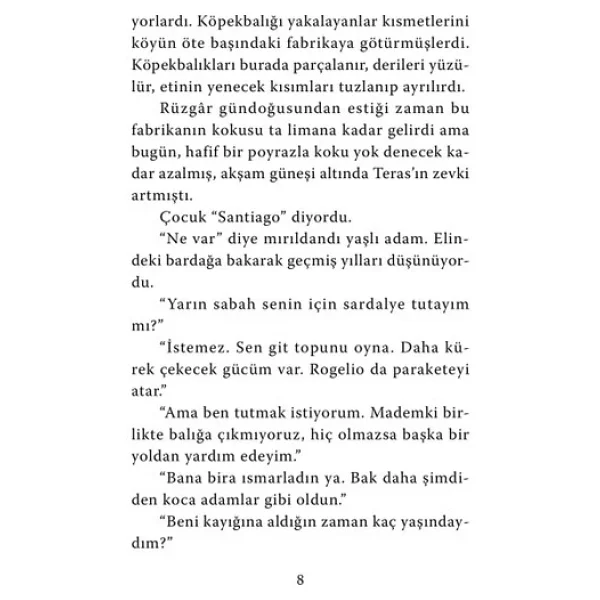 Yaşlı Adam Ve Deniz - Ernest Hemingway - Görsel 8