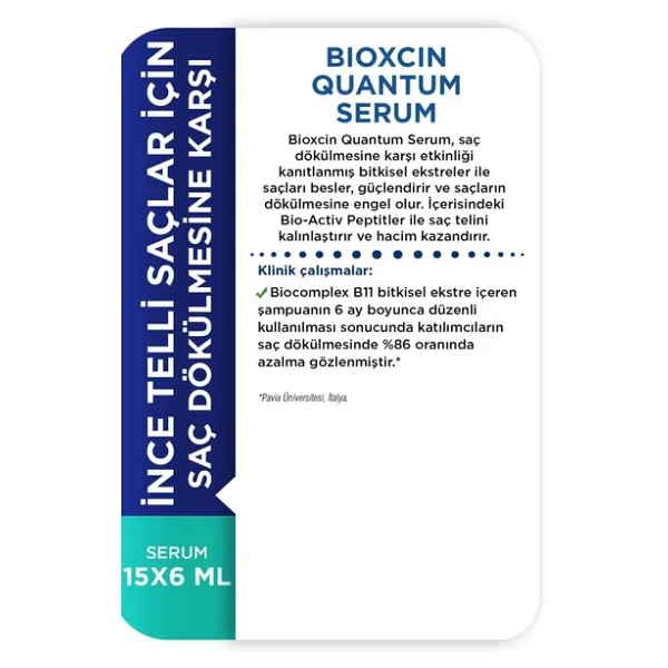 Bioxcin Quantum Bio-Activ 15x6 Ml Saç Serumu - Görsel 4