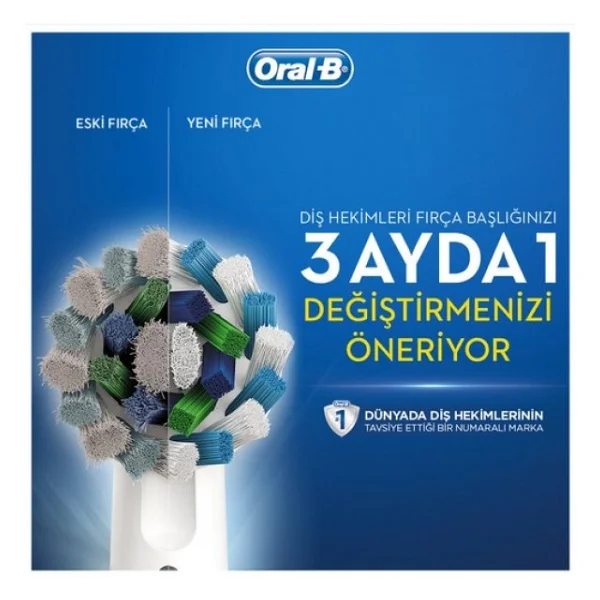 Oral-B Pro 3 3900 2'li Şarjlı Diş Fırçası - Görsel 7