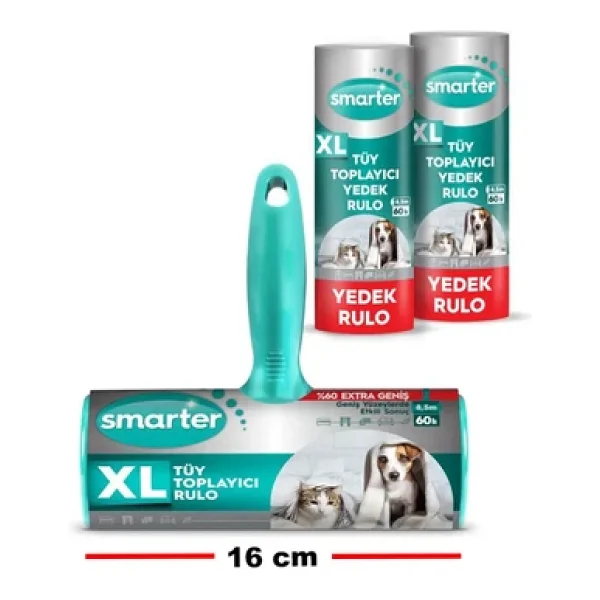 Smarter XL Tüy Toplayıcı + 2 Yedek Rulo - Görsel 5