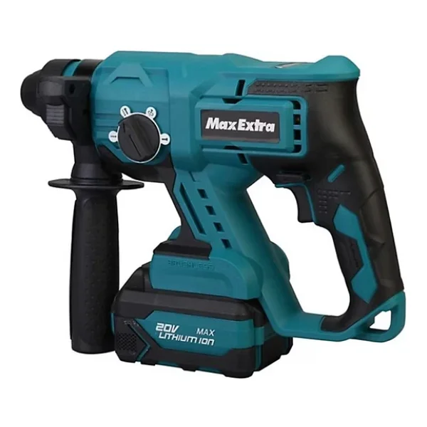 Max Extra Mxp9022 20 V 4 Ah Çift Akülü Kırıcı Delici - Görsel 5