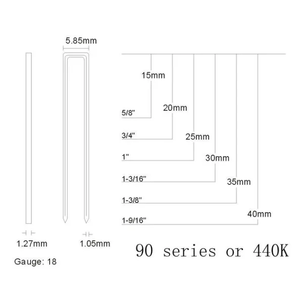Bea 90/32-611 15-32 Mm Havalı Zımba Tabancası - Görsel 4