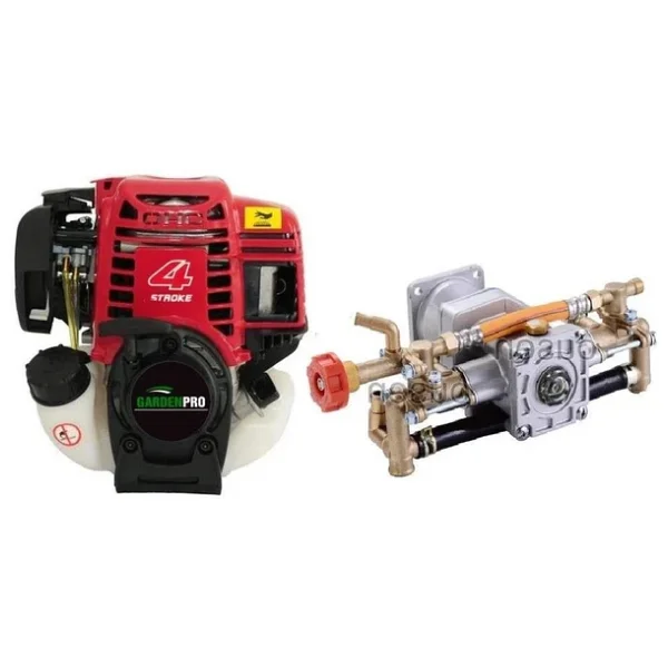 Gardenpro 4 Zamanlı Benzinli Pülverizatör Motoru + Pompa 1.6 Hp - Görsel 4
