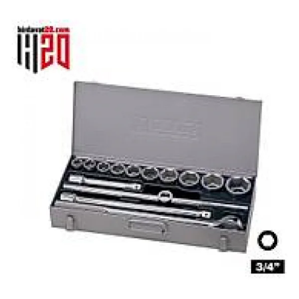İzeltaş 1119006114 3/4'' 14 Parça Lokma Takımı - Görsel 5
