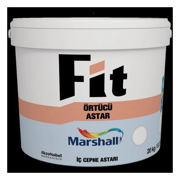 Marshall Fit İç Cephe Örtücü Astar 2.5 Lt Beyaz - Görsel 3