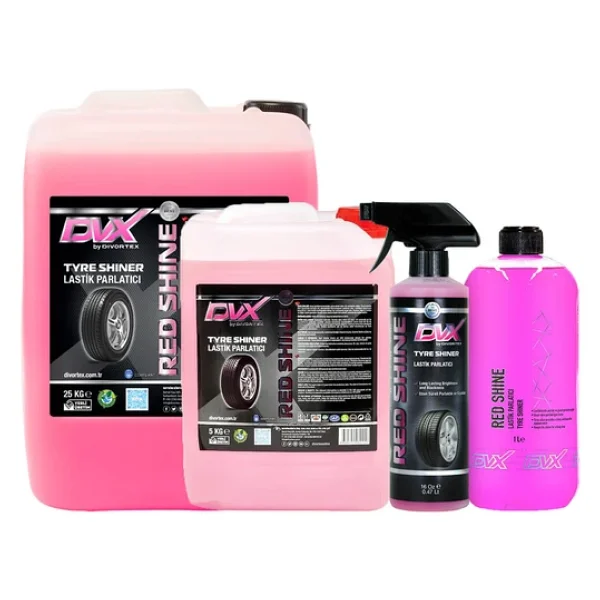 Divortex Red Shine Lastik Parlatıcı 1 Lt - Görsel 4