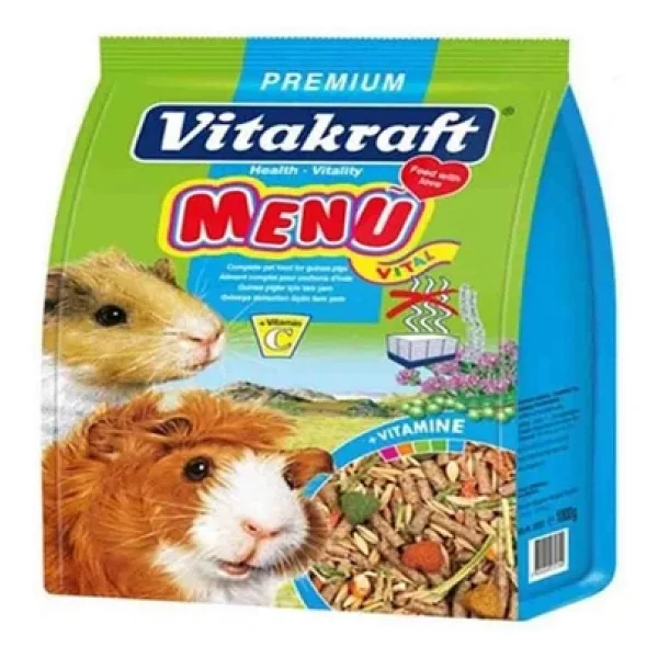 Vitakraft Menu Vital 1 Kg 5'li Ginepig Yemi - Görsel 4