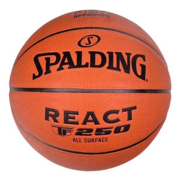 Spalding React Fiba Tf-250 7 Numara Basketbol Topu - Görsel 3