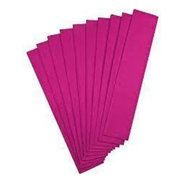 Puti Krapon Kağıdı 50 X 200 Cm Fuşya (10 Lu Paket) - Görsel 3
