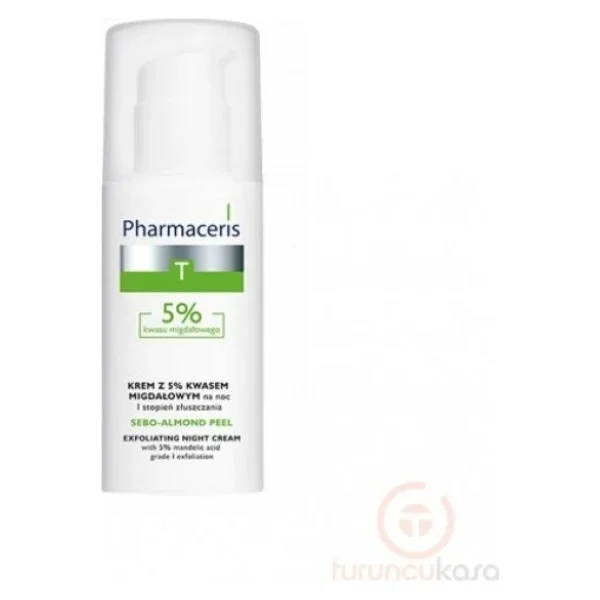 Pharmaceris T Sebo-Almond Peel %5 Exfoliating Gece Kremi 50 Ml - Görsel 6
