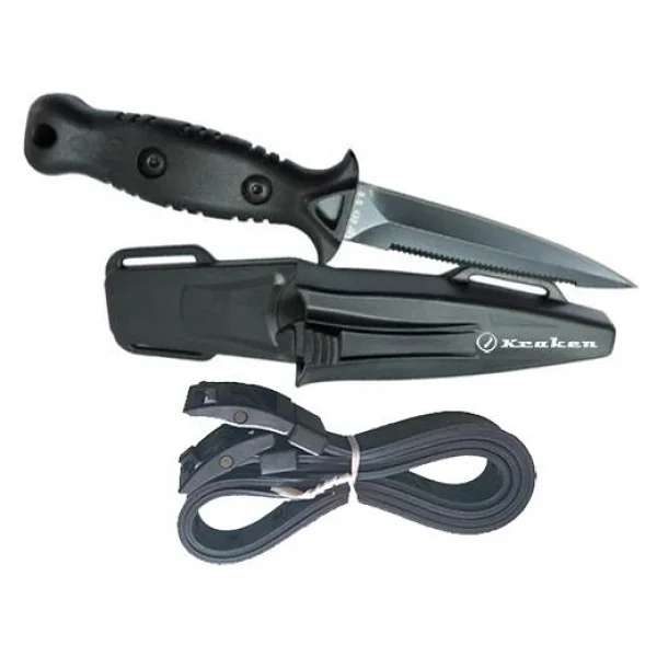 Kraken Bıçak Çelik Kn34b, 22 Cm Siyah - Görsel 6