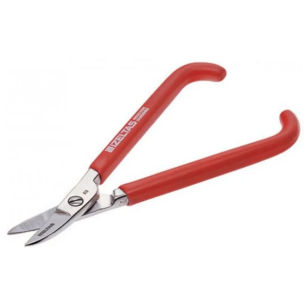 İzeltaş 6801270180 180 Mm Eğri Kuyumcu Makas - Görsel 4