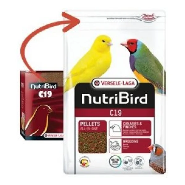 Versele Laga Nutribird C19 Kanarya - Finch Pelet 10 Kg - Görsel 3