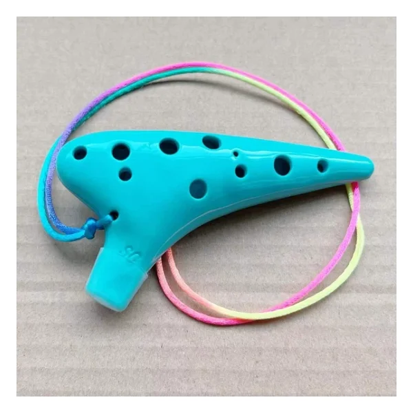Valkyrie Ocarina 12 Delik Ocarina Alto C Ocarina Flüt Ocarina Sualtı Müzik Nefesli Enstrüman - Görsel 8