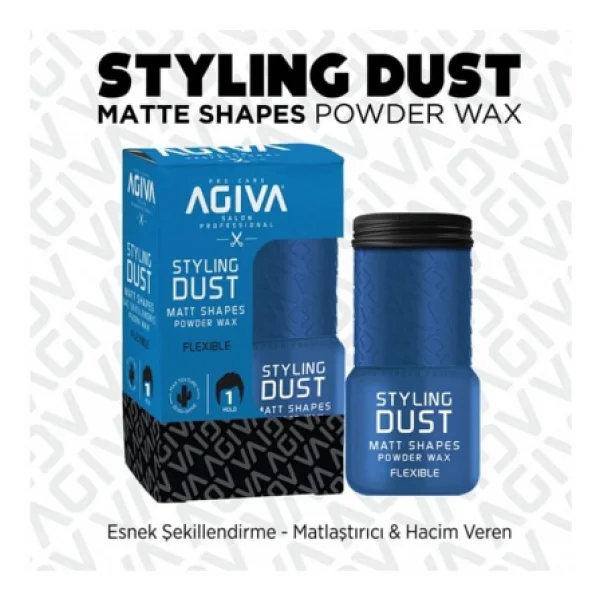 Agiva Styling Dust Pudra Wax 20 Gr - Görsel 6
