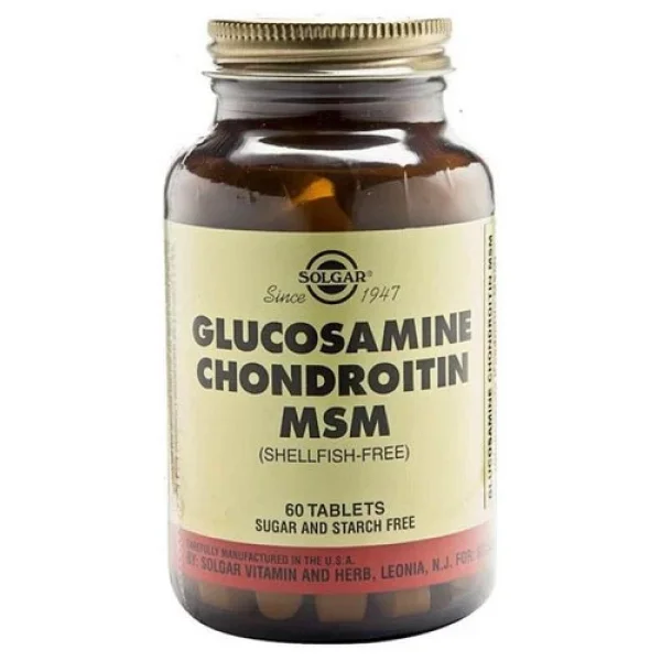 Solgar Glucosamine Chondroitin Msm 60 Tablet - Görsel 7