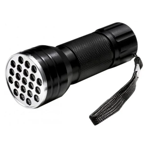 Gaman Taşınabilir Ultraviyole Para Kimlik Kehribar Hayvan Kontrol Feneri 21 LED Mor Işık - Görsel 7