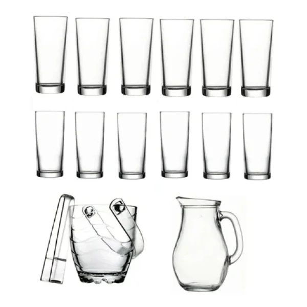 Paşabahçe Rakı Bardak Ve 15 Prç. Rakı Bardağı Ve Buz Kovası Seti - Görsel 4