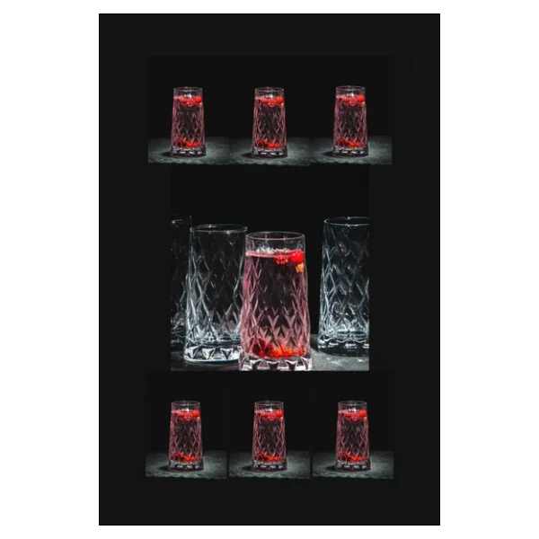 Paşabahçe Leafy 420855 345 Cc 8'li Meşrubat Bardağı - Görsel 6