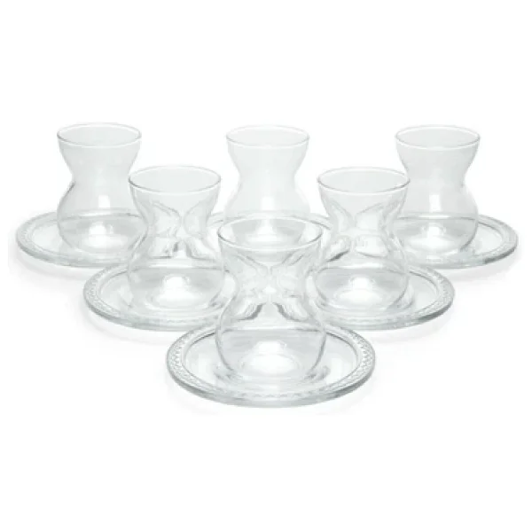 Paşabahçe Etnik 96575 12 Parça 6 Kişilik Çay Seti - Görsel 6