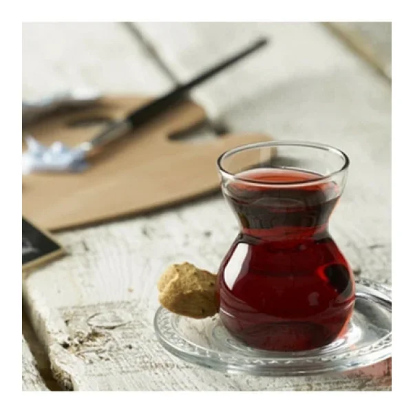 Paşabahçe Etnik 96575 12 Parça 6 Kişilik Çay Seti - Görsel 3