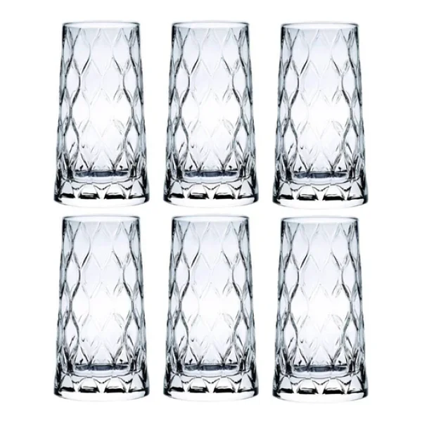 Paşabahçe Leafy 420955 450 Cc 6'lı Meşrubat Bardağı - Görsel 4