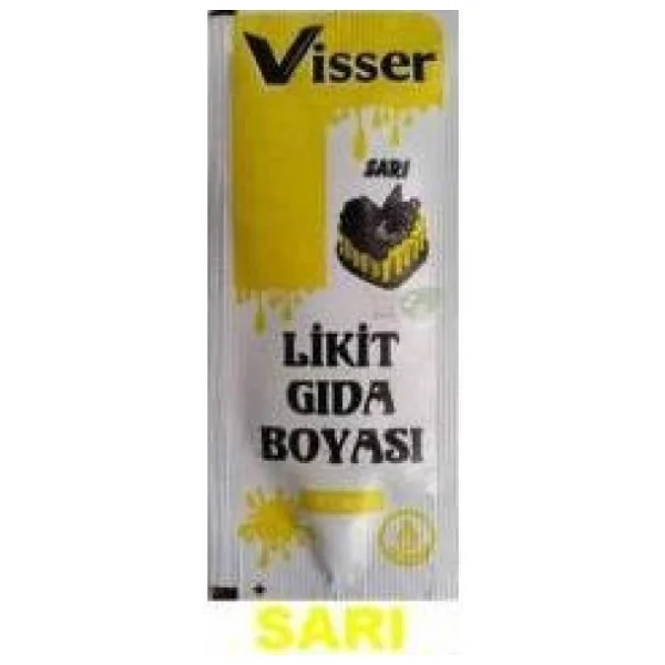 Visser Likit Gıda Boyası 12 Ml X 5 Adet - Görsel 4
